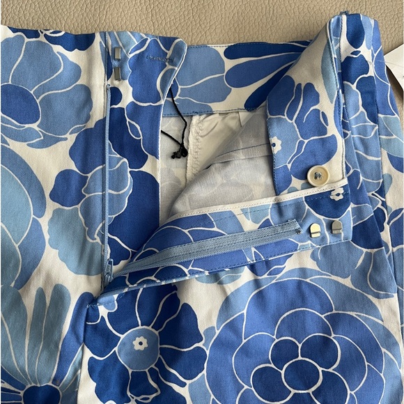 Zara Women’s Floral Print High Waist Short - Size L - Picture 4 of 9